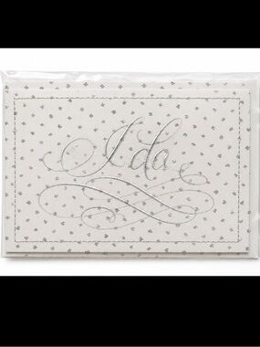 🖤5/$25 hallmark signature wedding greeting card & silver envelope nwt